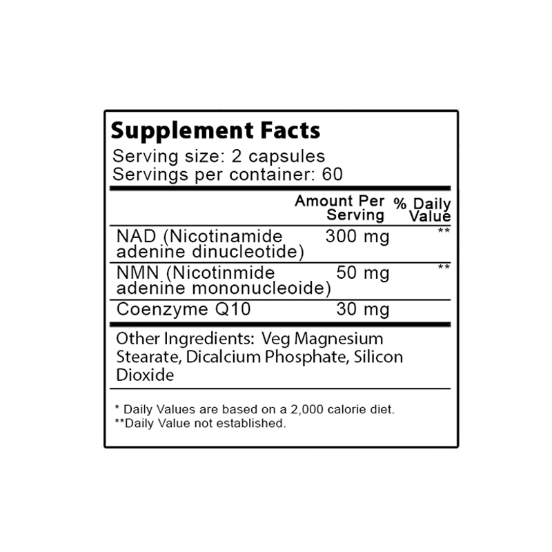 NAD+ CoEnzyme Q10